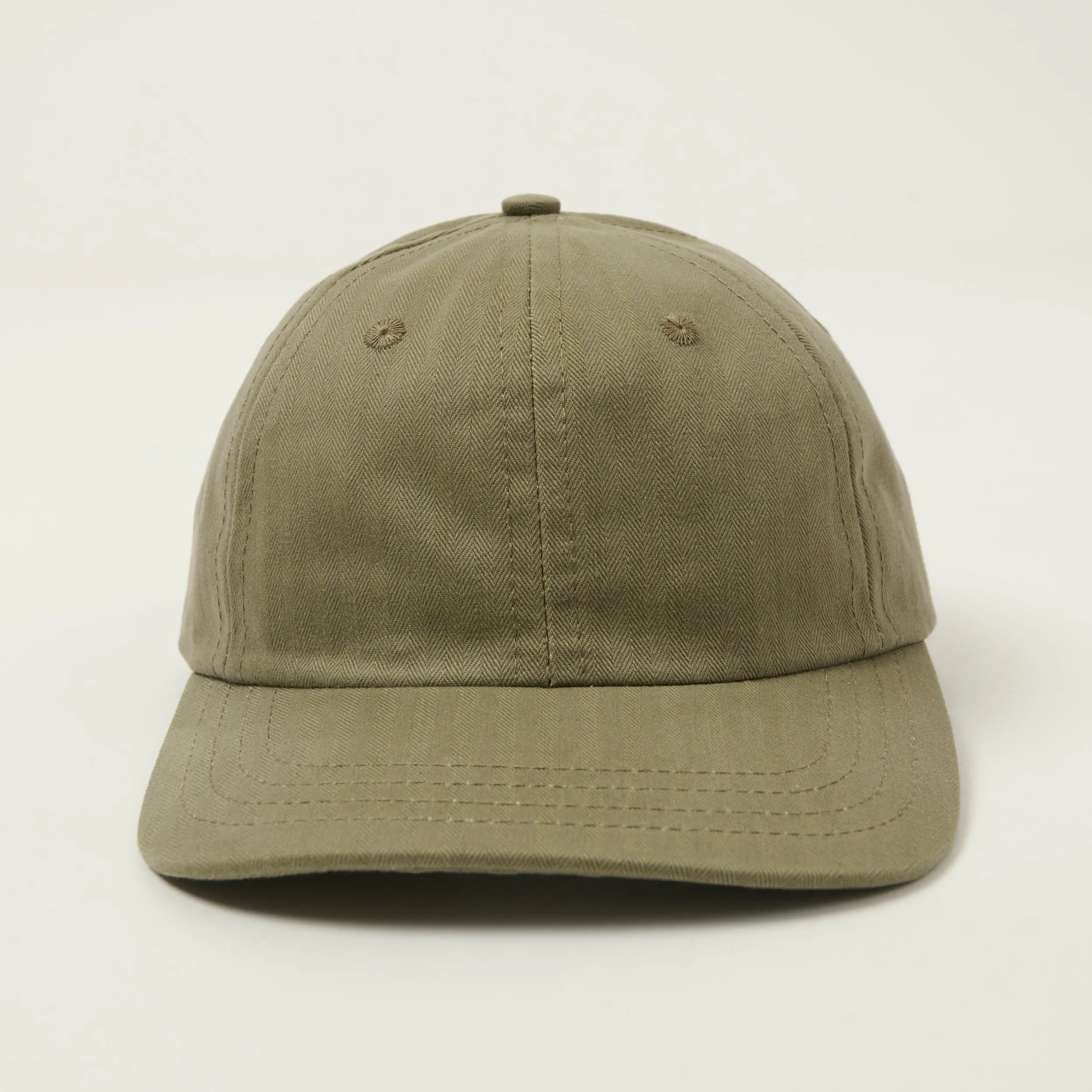 Dehen 1920 Waxed Cotton Baseball Cap - Sage sold by Son of a Stag product image thumbnail 2