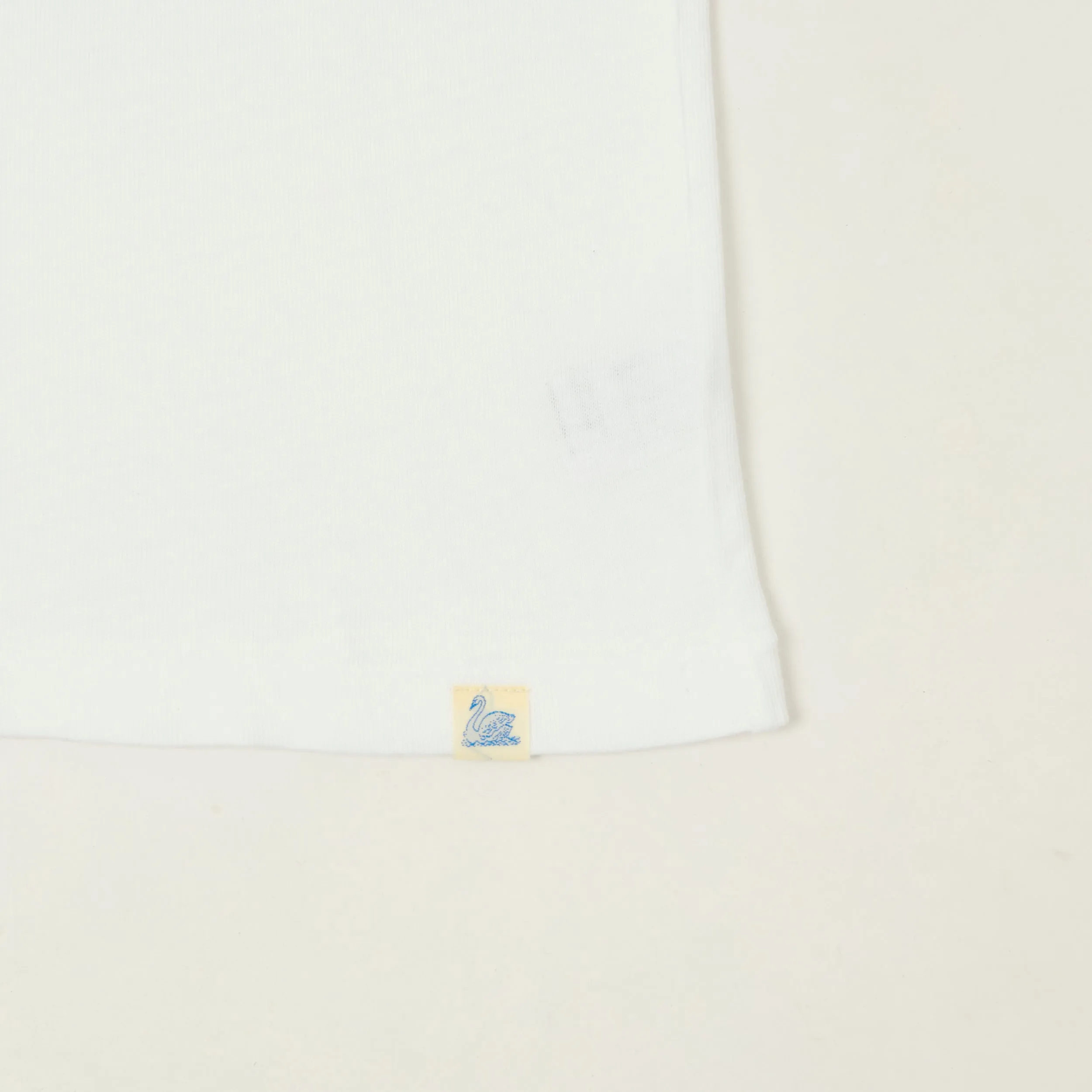 Merz b. Schwanen 'Good Basics' Classic Jersey T-Shirt - Crisp White sold by Son of a Stag product image thumbnail 3
