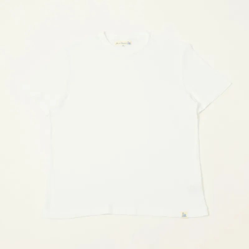 Merz b. Schwanen 'Good Basics' Classic Jersey T-Shirt - Crisp White made by Merz B. Schwanen