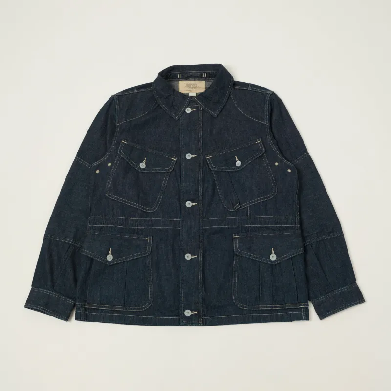 RRL Indigo Denim Field Jacket - Medium Wash made by RRL