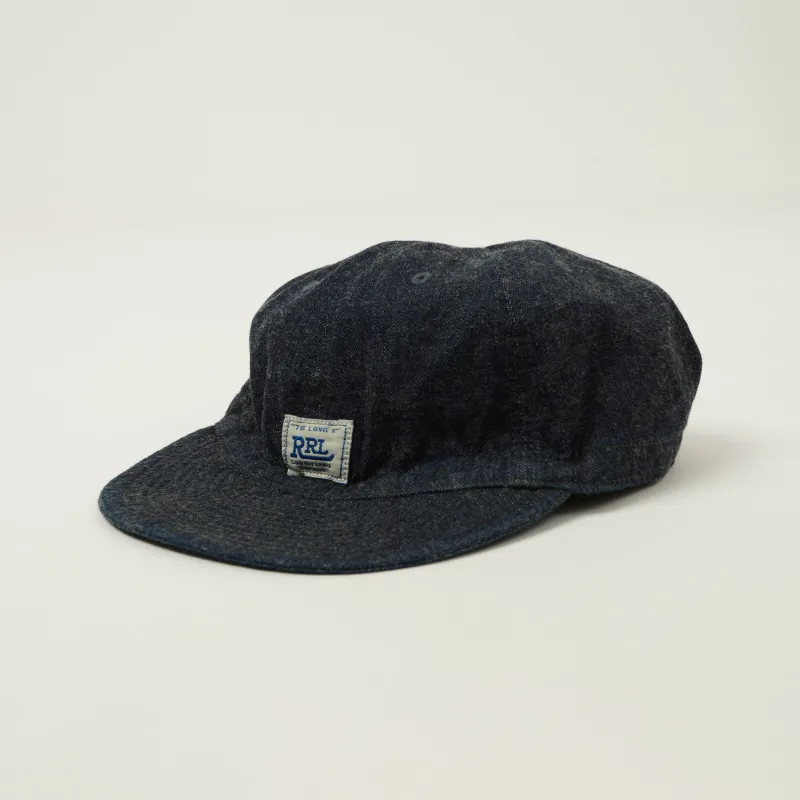 RRL Denim Service Cap - Indigo made by RRL