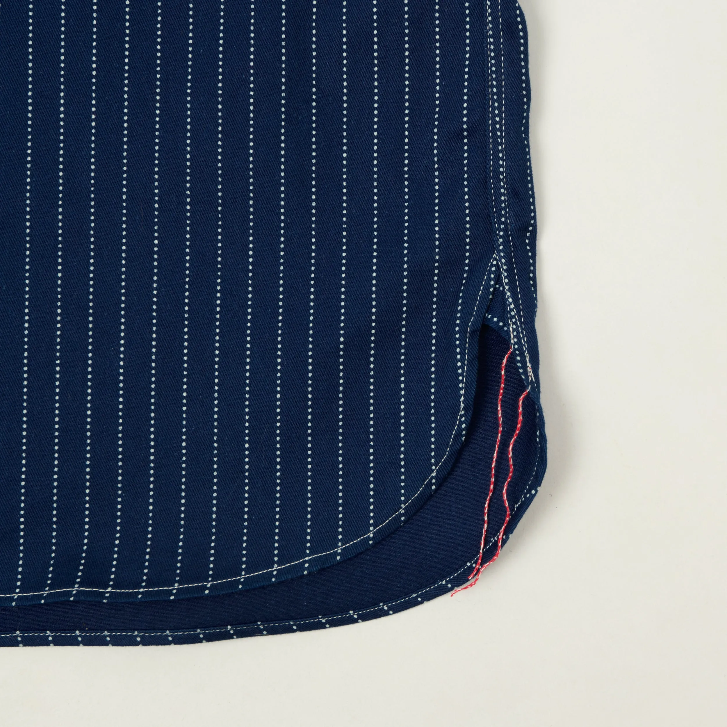 Sugar Cane Short Sleeve Wabash Work Shirt - Navy sold by Son of a Stag product image thumbnail 4