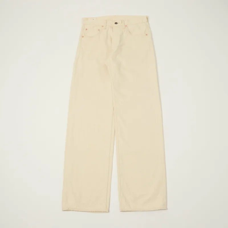 ONI Denim 200-EC 12.5oz Wide Straight Jean - Ecru made by Oni