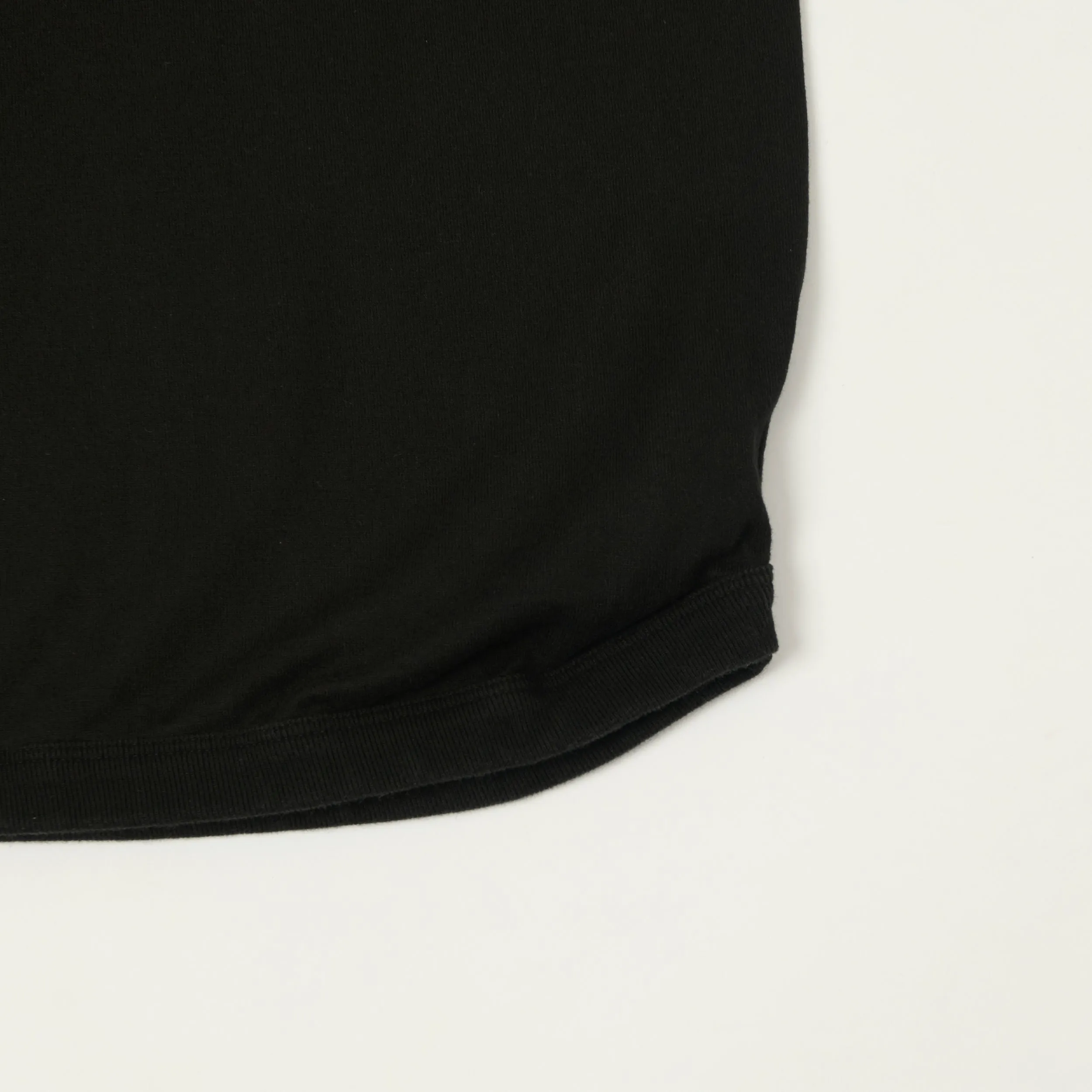 FULLCOUNT 5222 Flat Seam Heavyweight T-Shirt - Black sold by Son of a Stag product image thumbnail 3