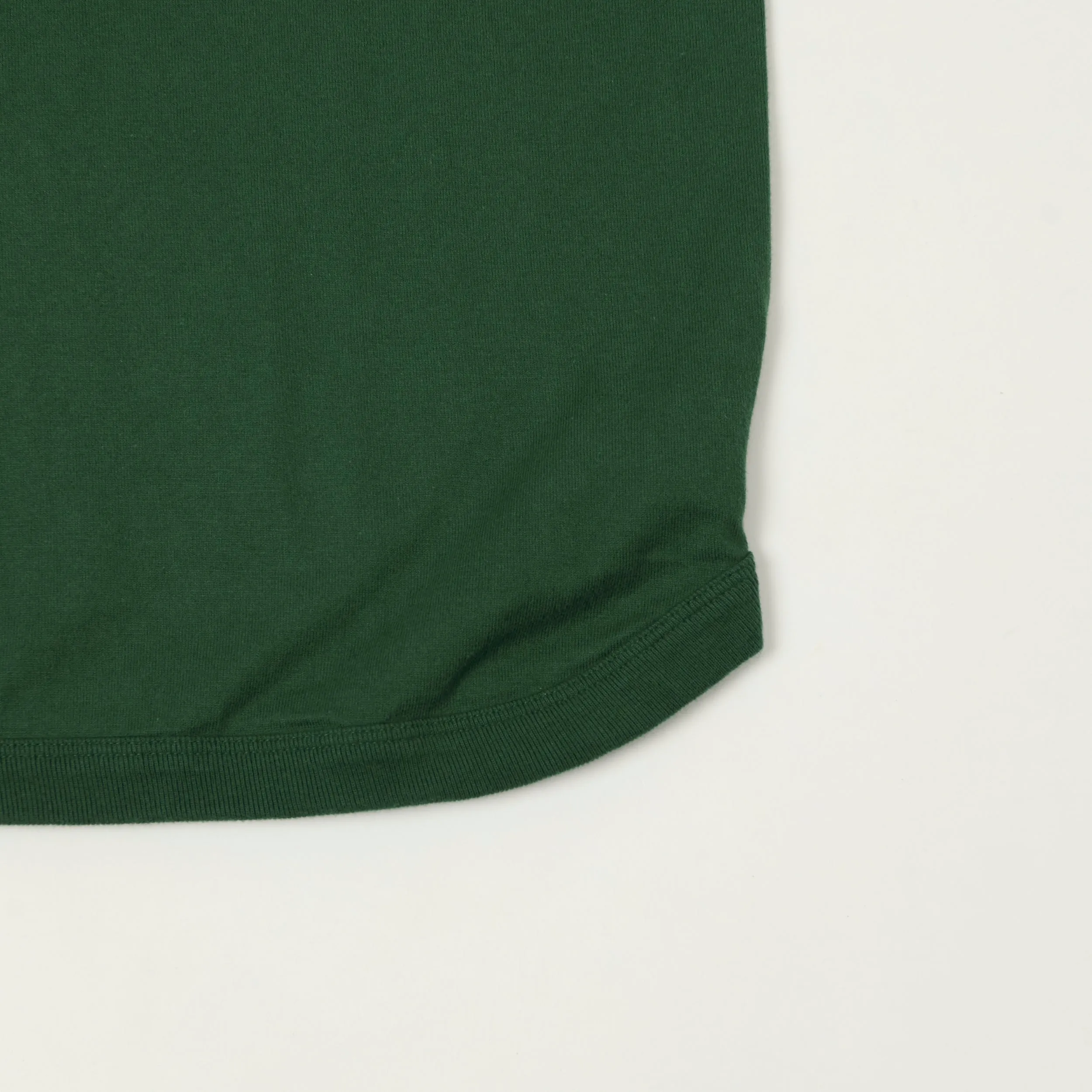 FULLCOUNT 5222 Flat Seam Heavyweight T-Shirt - Dark Green sold by Son of a Stag product image thumbnail 3
