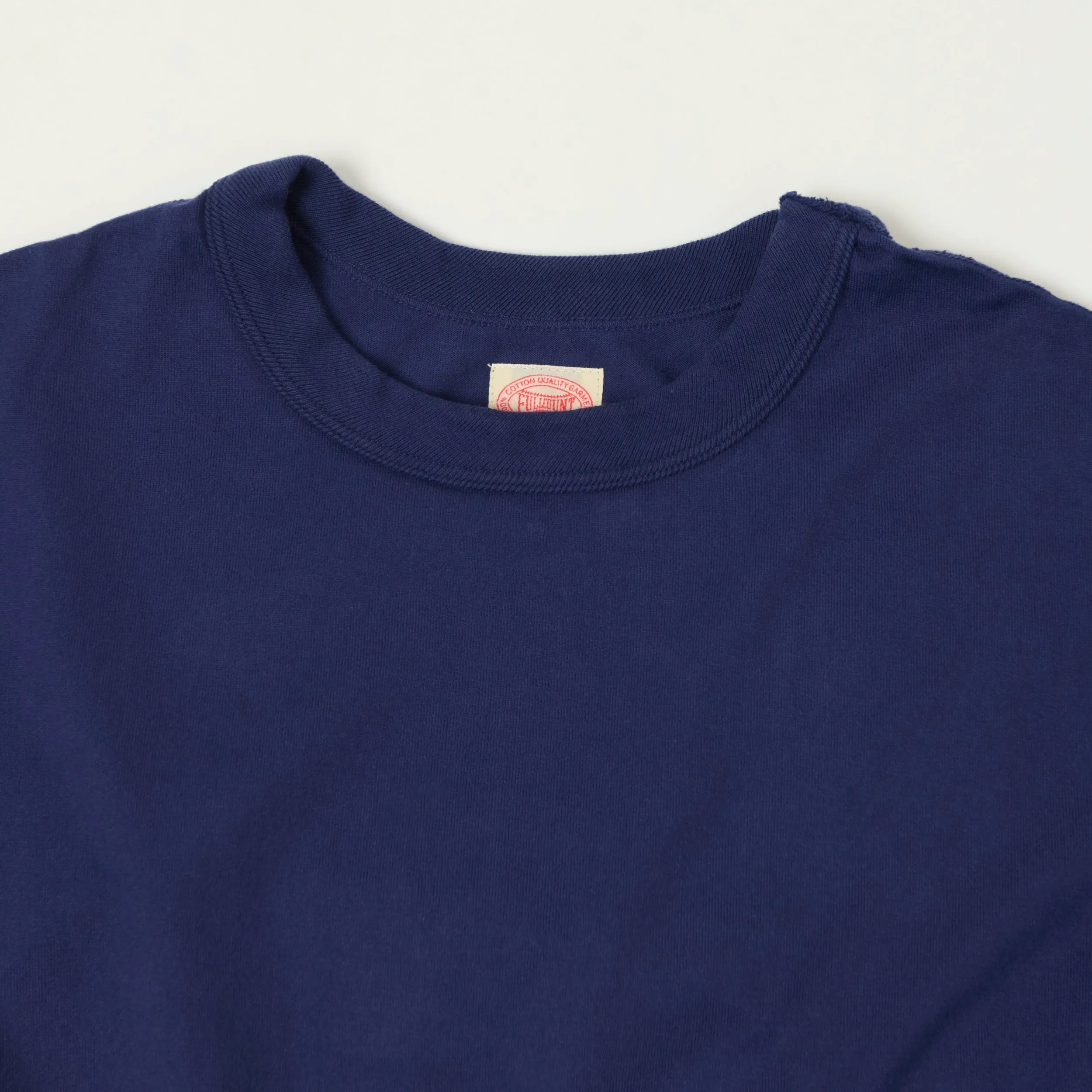 FULLCOUNT 5222 Flat Seam Heavyweight T-Shirt - Navy sold by Son of a Stag product image thumbnail 2