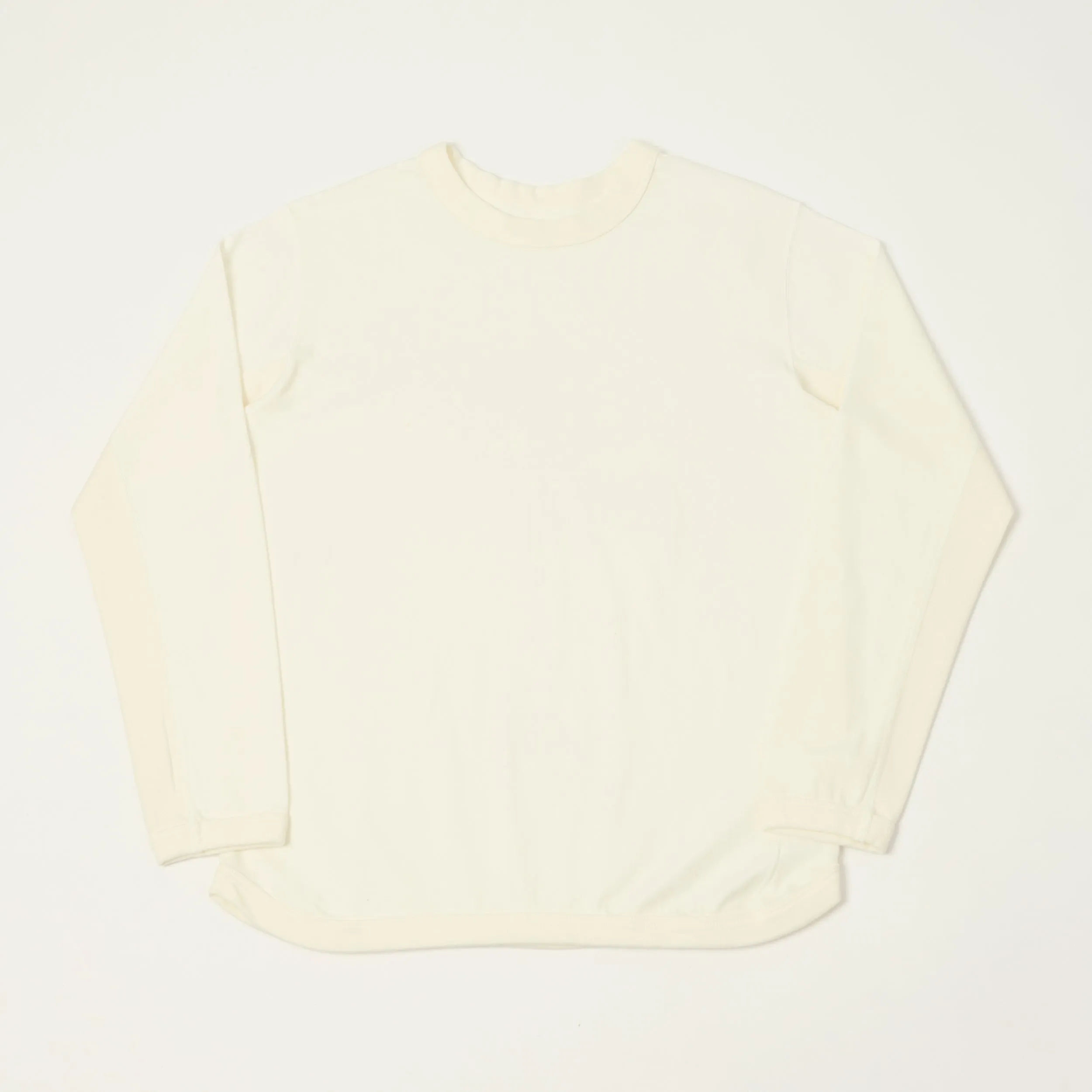 FULLCOUNT 5222L Flat Seam Heavyweight T-Shirt - White sold by Son of a Stag
