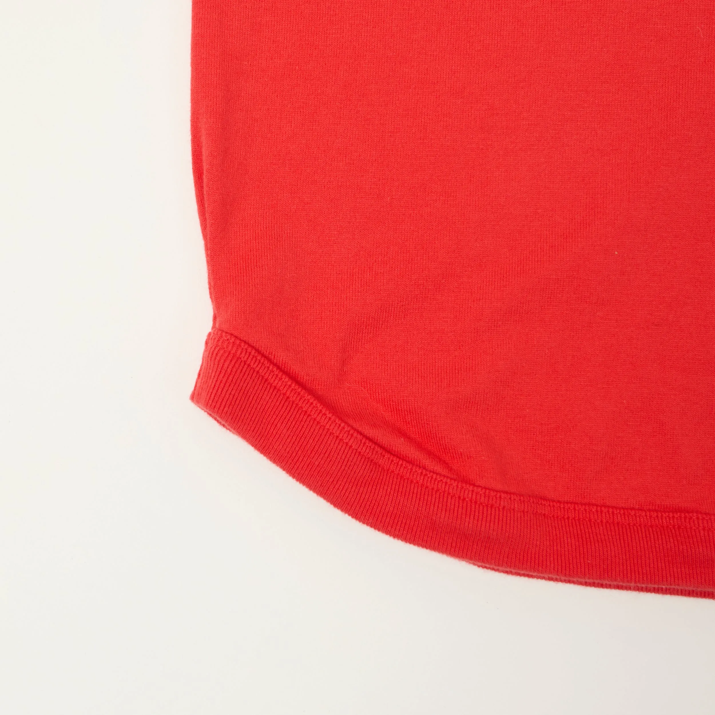 FULLCOUNT 5222H Flat Seam Heavyweight Henley - Red sold by Son of a Stag product image thumbnail 4
