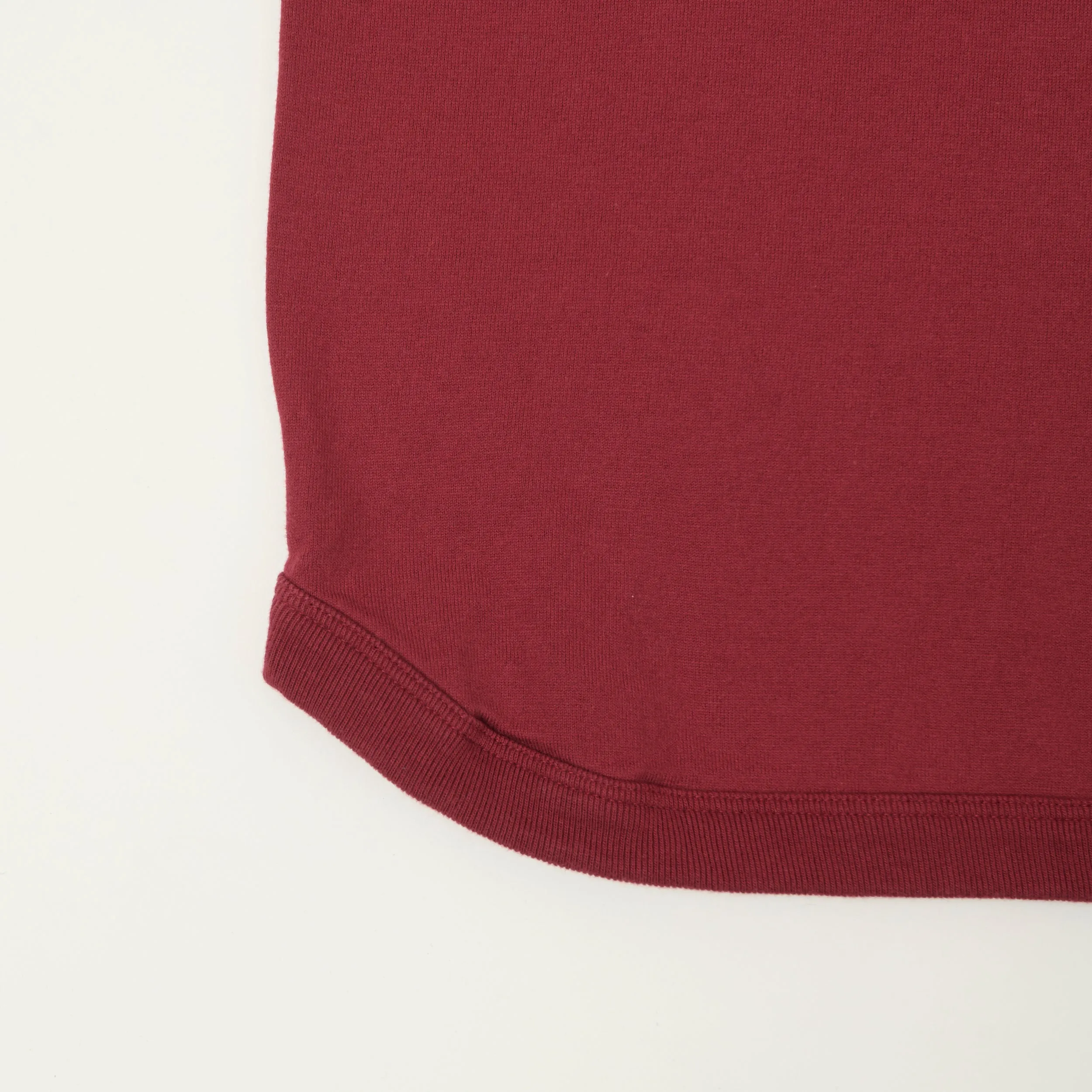 FULLCOUNT 5222H Flat Seam Heavyweight Henley - Burgundy sold by Son of a Stag product image thumbnail 4