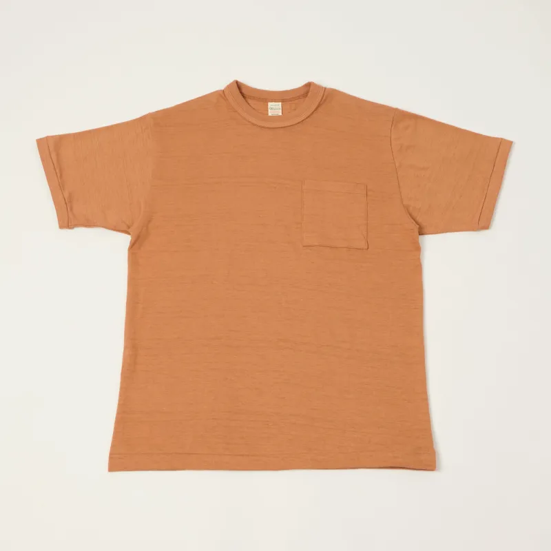 Warehouse & Co 4601 Pocket T-Shirt - Dark Salmon made by WAREHOUSE & CO.