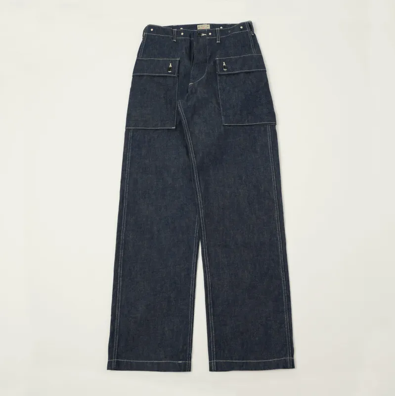 Buzz Rickson's Marine Corps M-1944 Denim Utility Trouser - One Wash made by Buzz Rickson’s