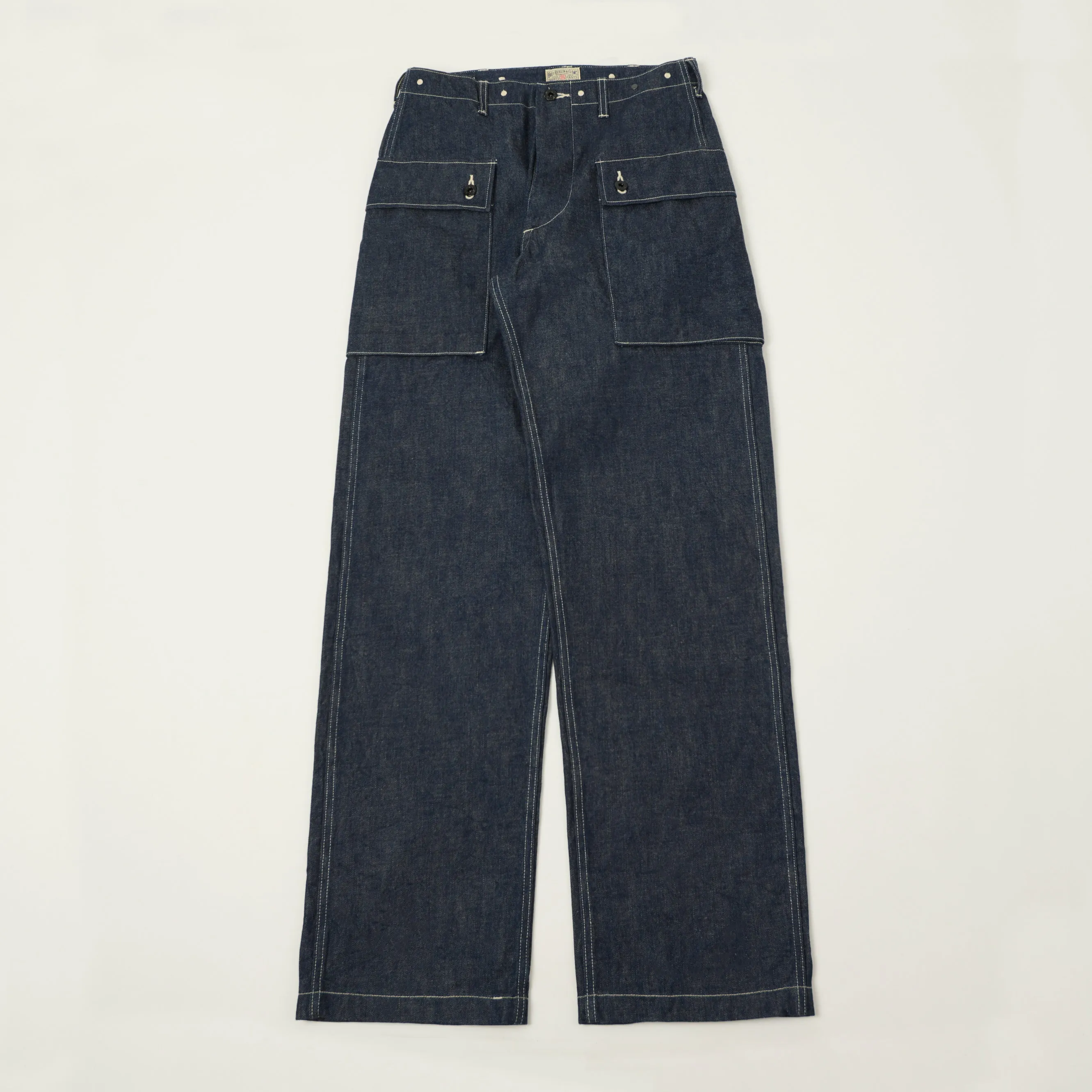 Buzz Rickson's Marine Corps M-1944 Denim Utility Trouser - One Wash sold by Son of a Stag