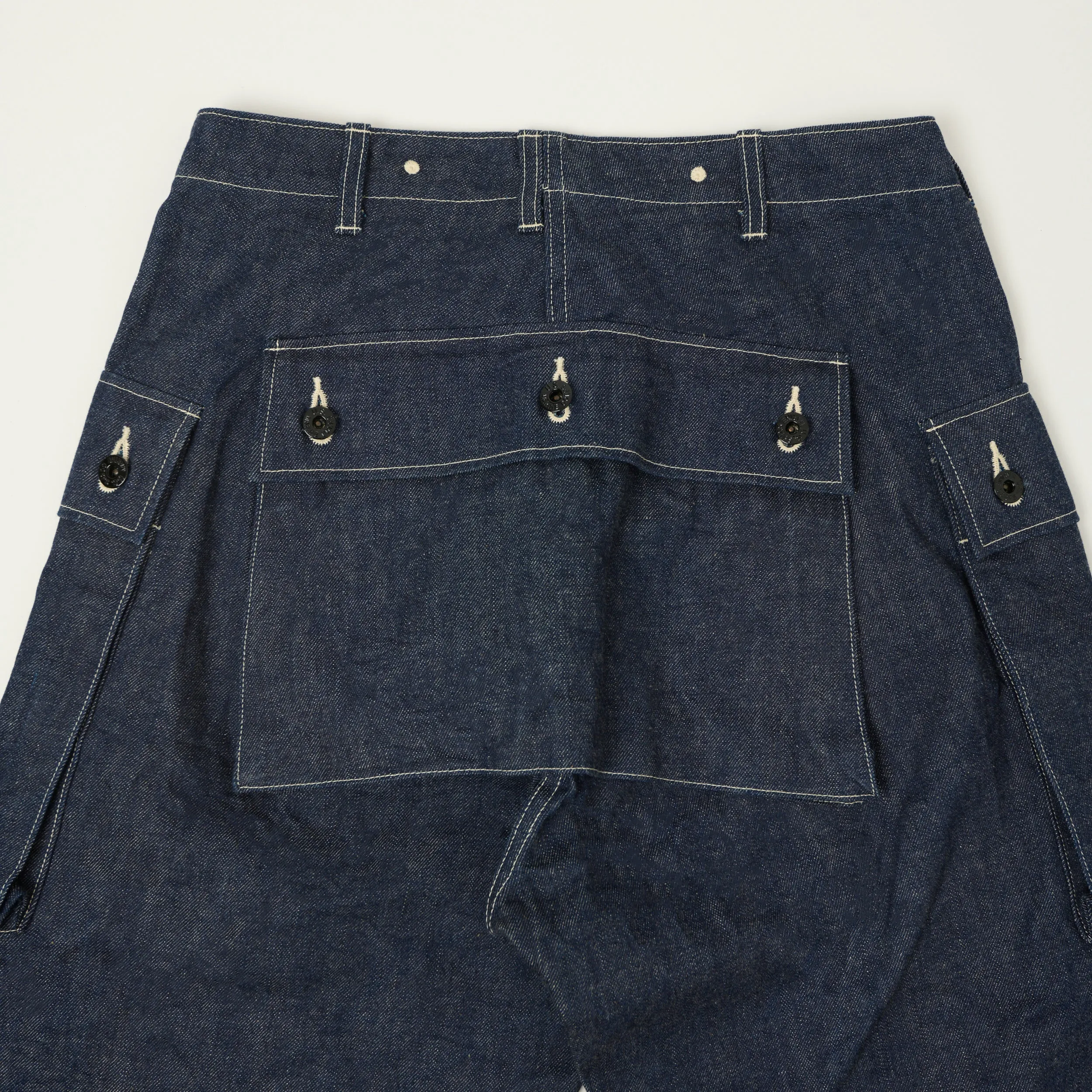 Buzz Rickson's Marine Corps M-1944 Denim Utility Trouser - One Wash sold by Son of a Stag product image thumbnail 3