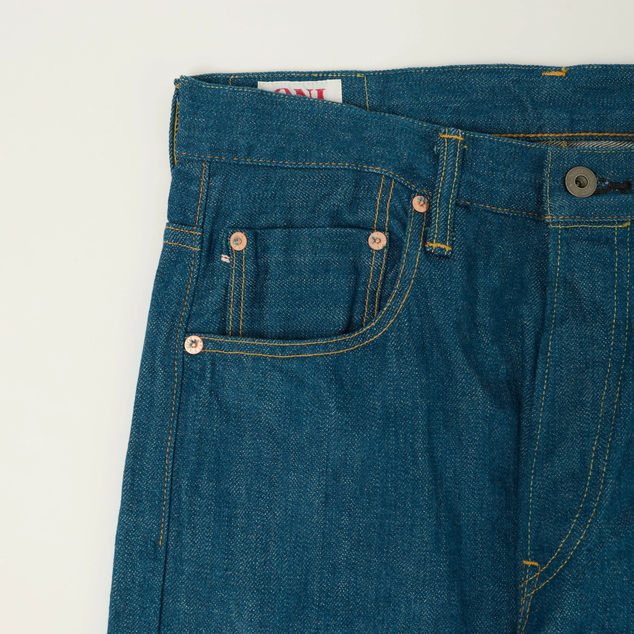 ONI Denim 222-OFBD 13.7oz Extra Wide Straight Jean - One Wash sold by Son of a Stag product image thumbnail 3