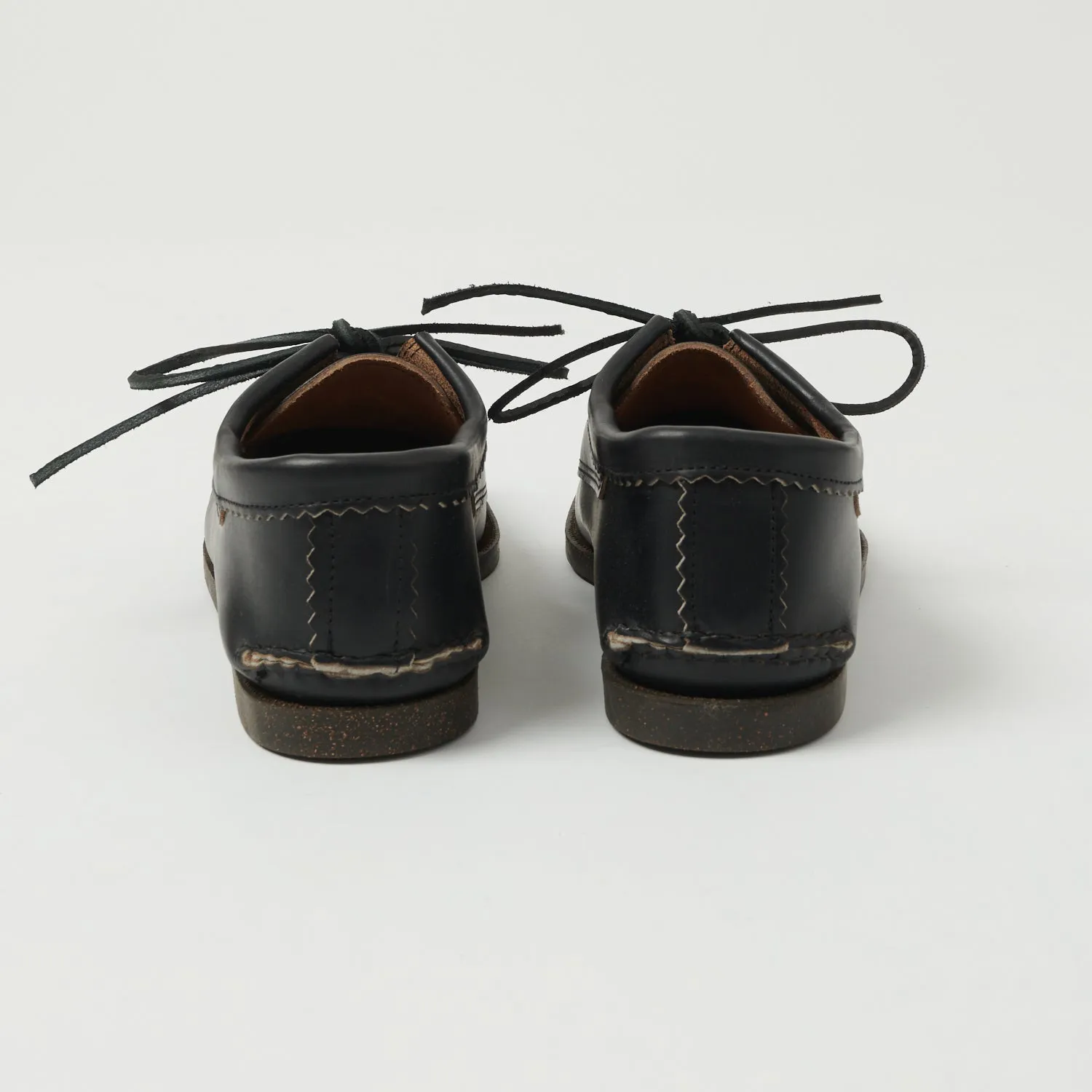Yuketen Blucher w/ Kiltie Camp Sole Shoe - G Black sold by Son of a Stag product image thumbnail 5