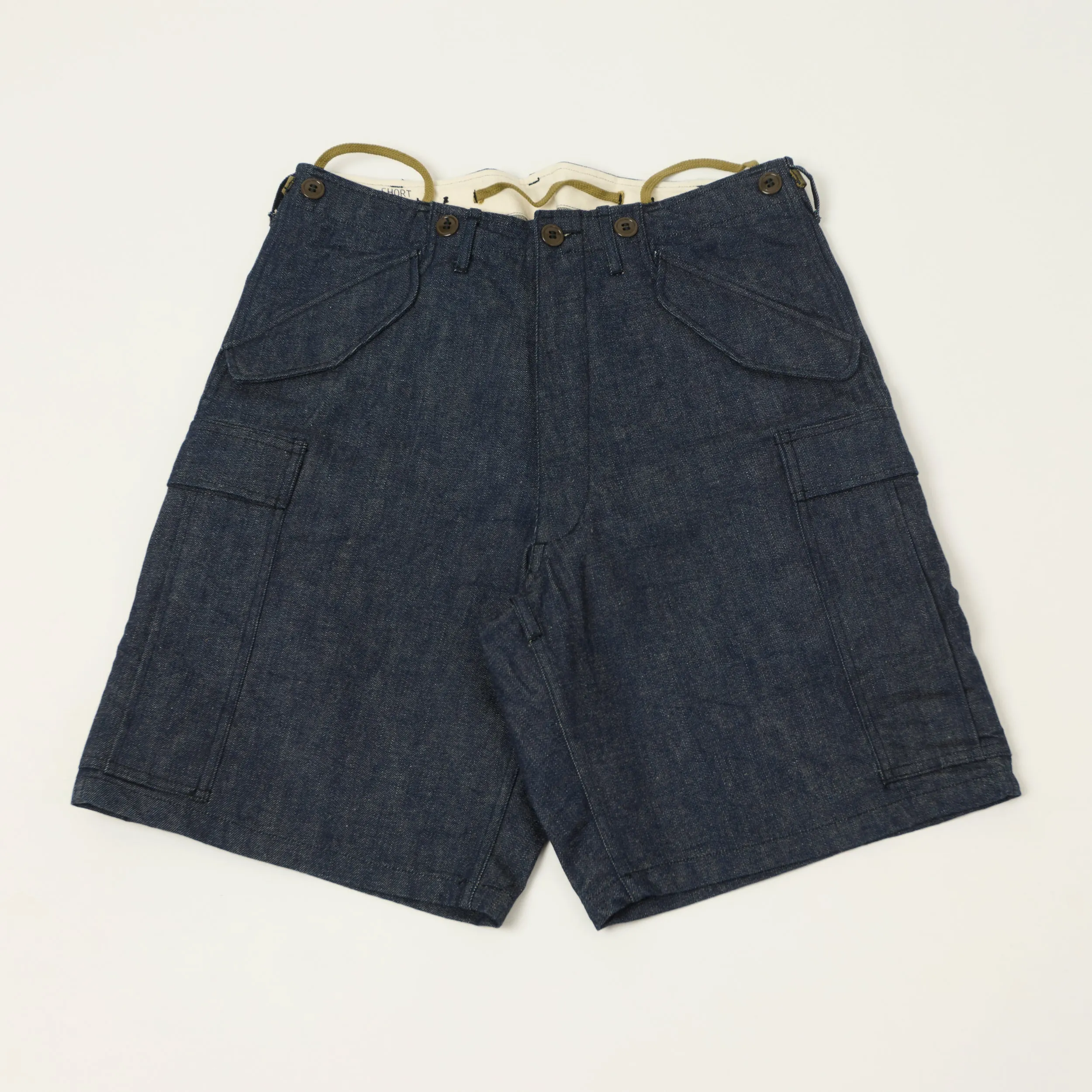 Buzz Rickson's M-1951 Denim Civilian Shorts - Rinsed sold by Son of a Stag