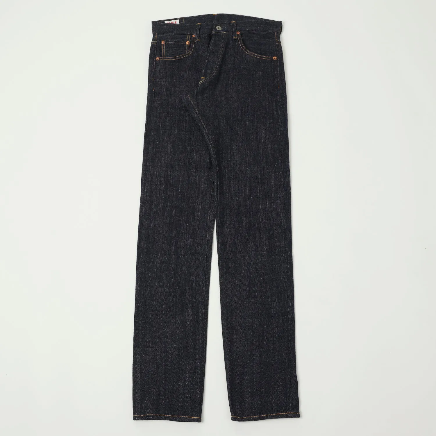 ONI 982 Kiraku 12oz Natural Indigo Regular Tapered Jean - One Wash sold by Son of a Stag