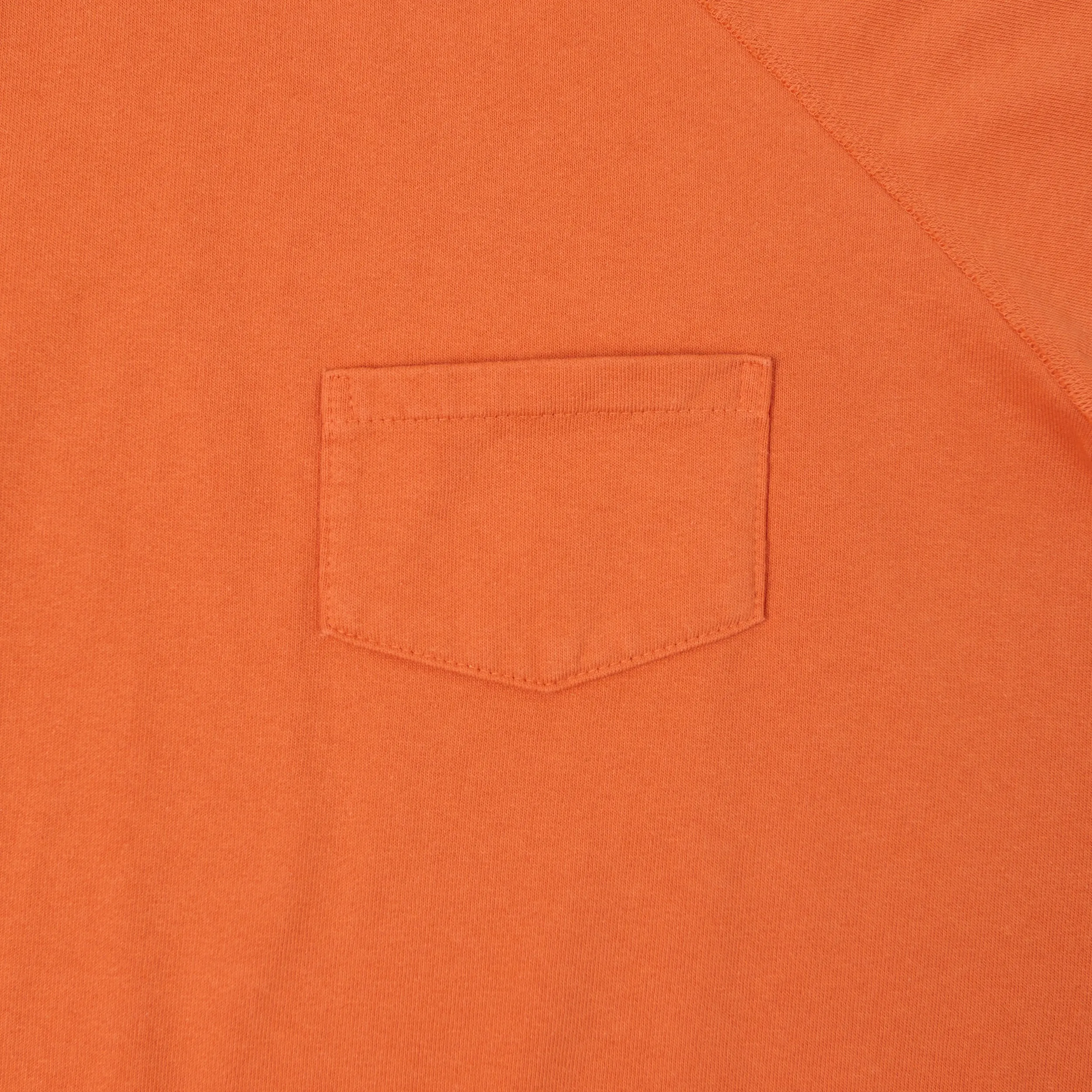 Warehouse & Co 4105 Short Sleeve Pocket Sweatshirt - Orange sold by Son of a Stag product image thumbnail 3