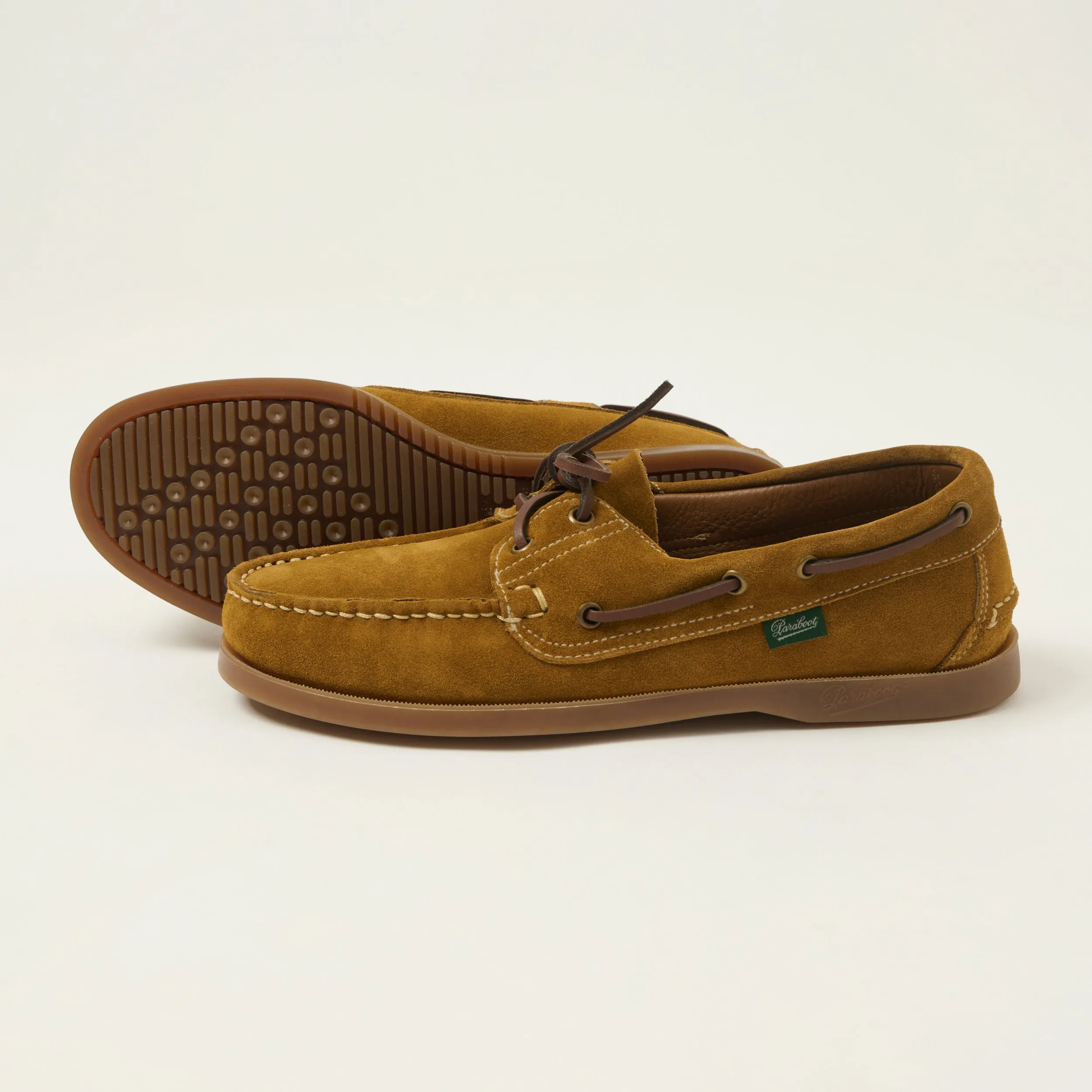 Paraboot Barth Marine Boat Shoe - Miel-Vel Fauve sold by Son of a Stag product image thumbnail 2