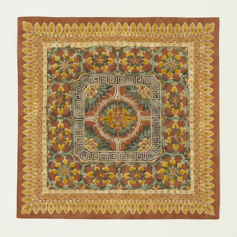 visvim Khadi Bandana - Brown made by Visvim