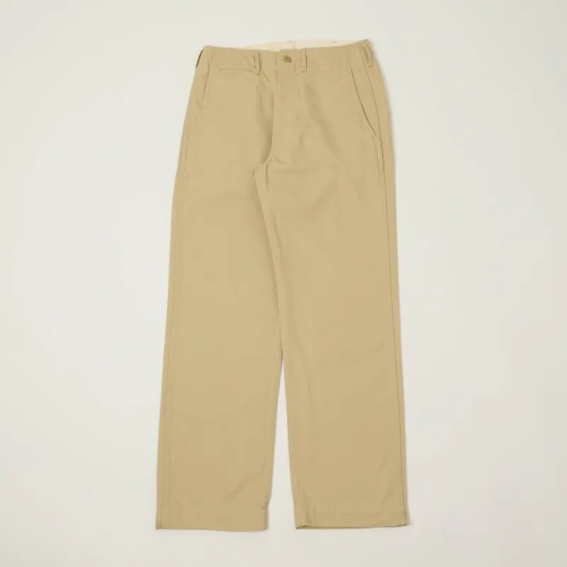 FULLCOUNT 1153 '41 Khaki' U.S Army Tapered Chino - Khaki made by Full Count