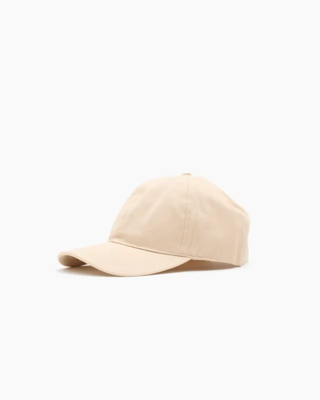 Ecru Canvas Baseball Cap made by John Simons