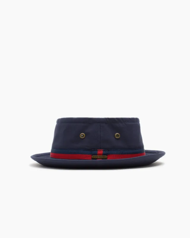 Navy Fairway Bucket Hat sold by John Simons