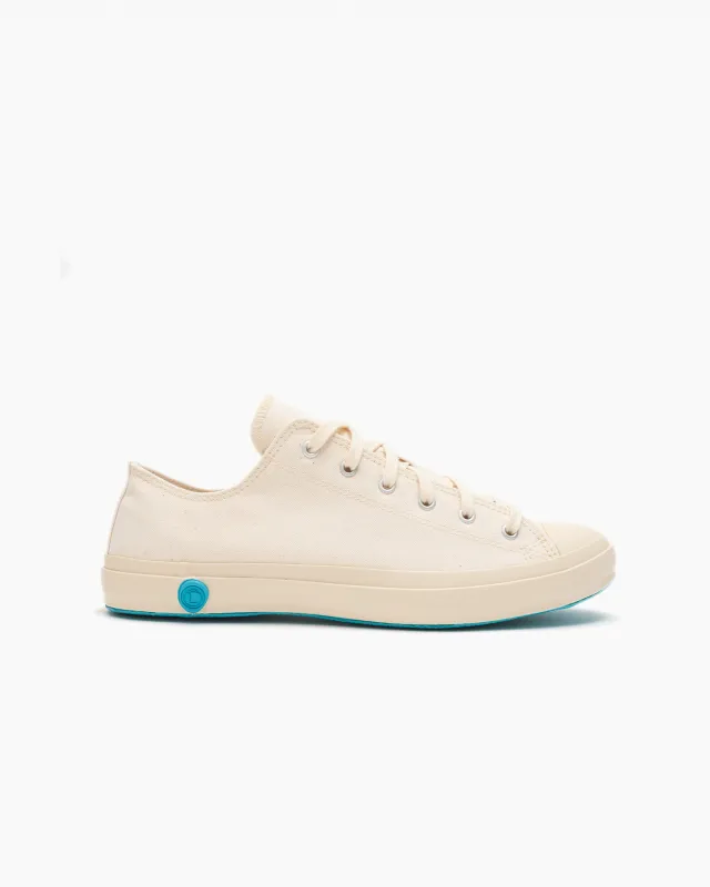 Women's Off White Canvas Sneakers sold by John Simons