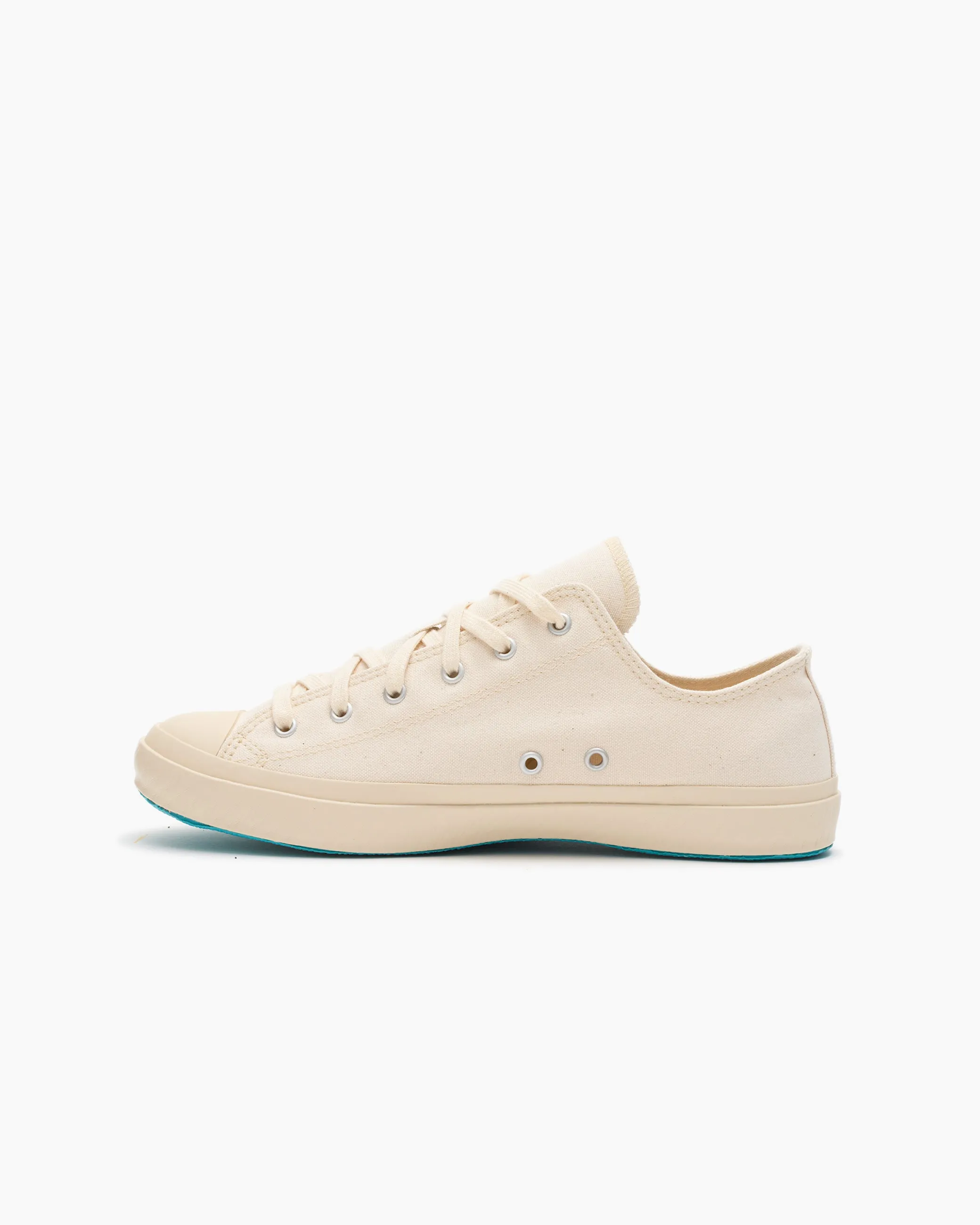 Women's Off White Canvas Sneakers sold by John Simons product image thumbnail 3