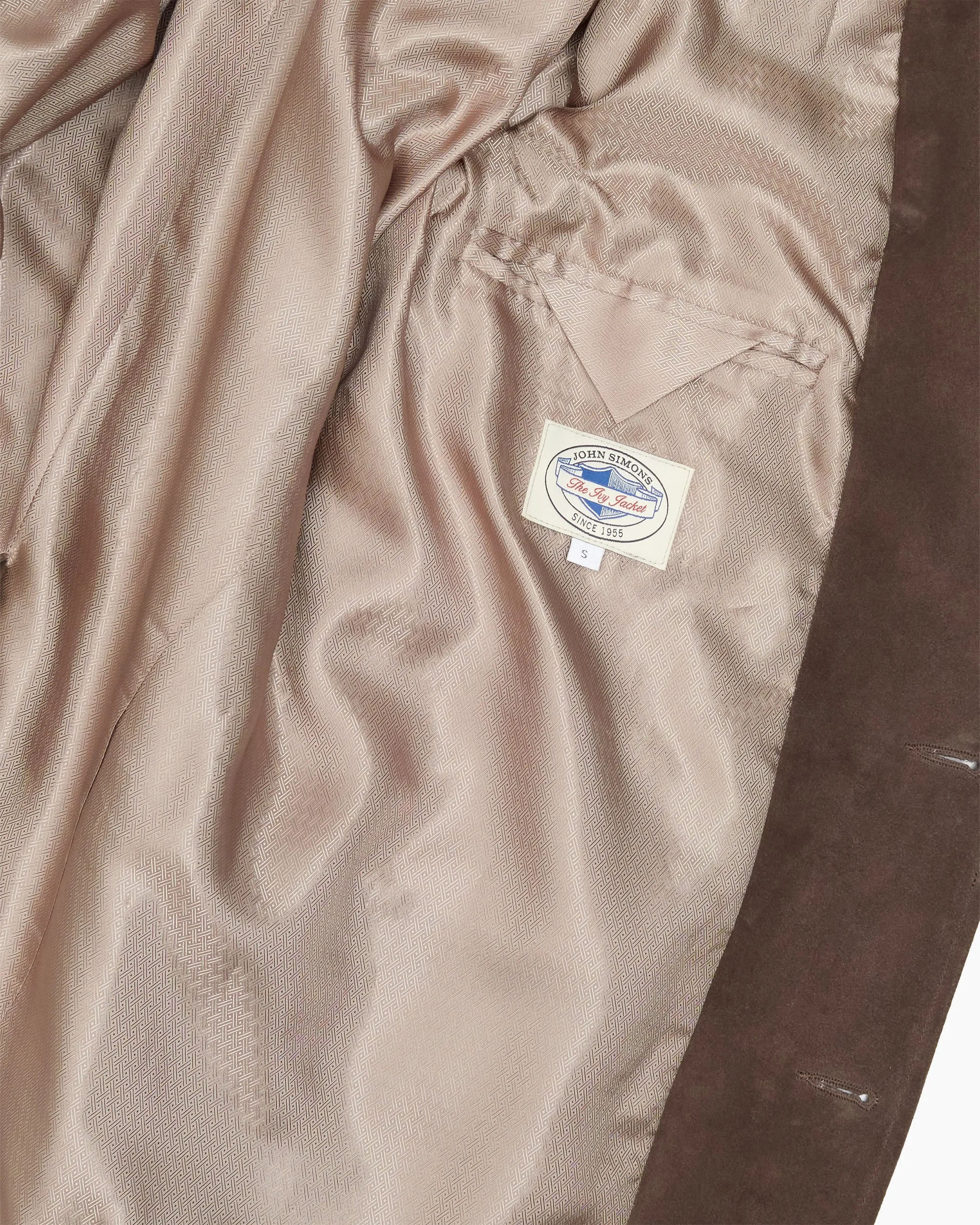 Brown Suede Ivy Jacket sold by John Simons product image thumbnail 2