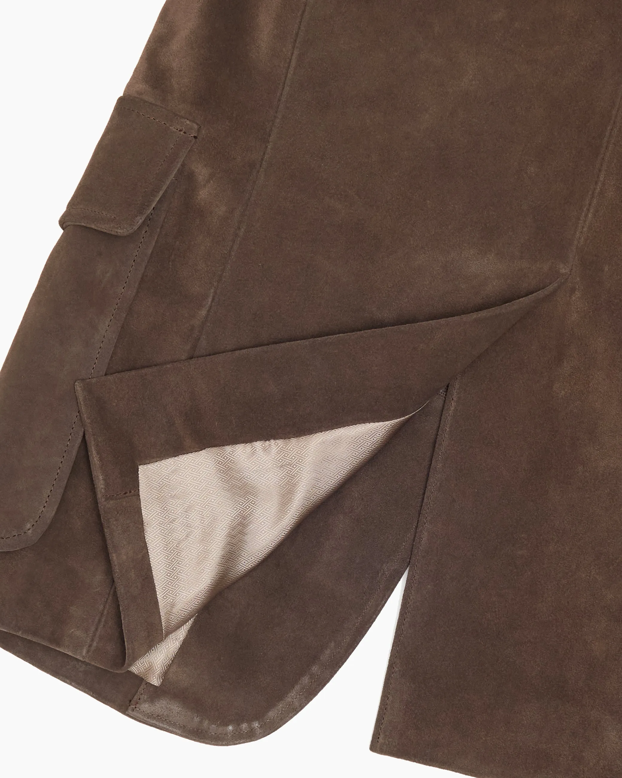 Brown Suede Ivy Jacket sold by John Simons product image thumbnail 4