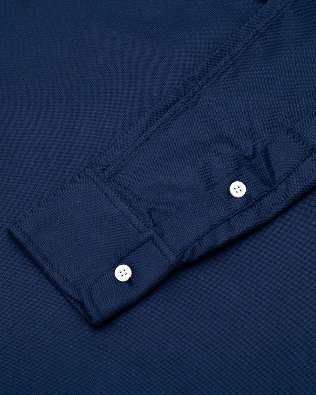 Navy Ivy Oxford Shirt sold by John Simons product image thumbnail 4