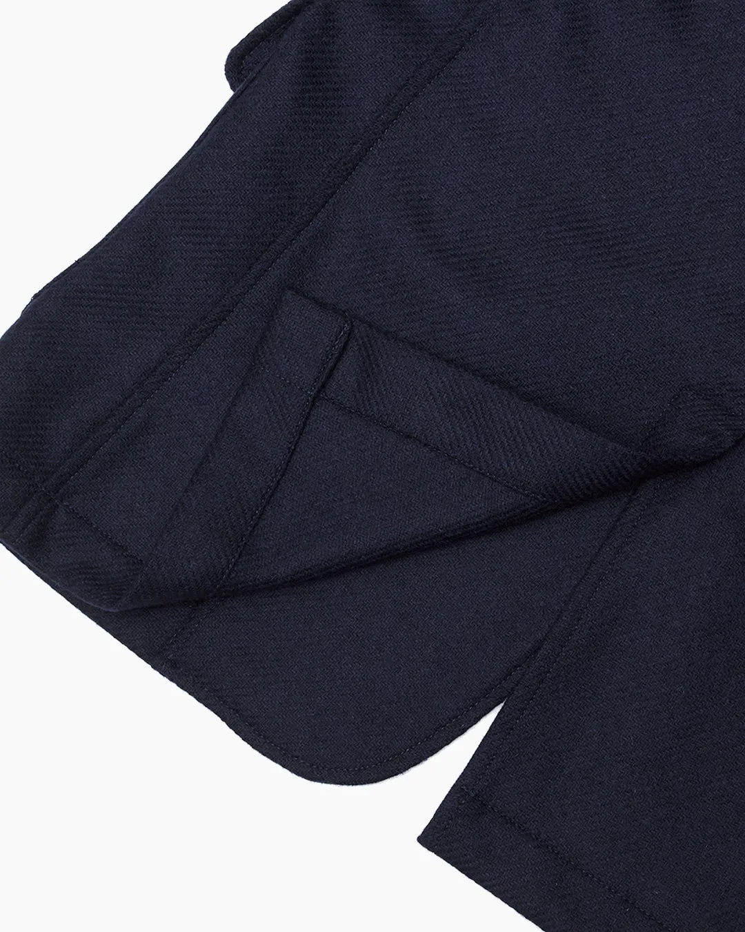 Navy Shetland Wool Ivy Jacket sold by John Simons product image thumbnail 5