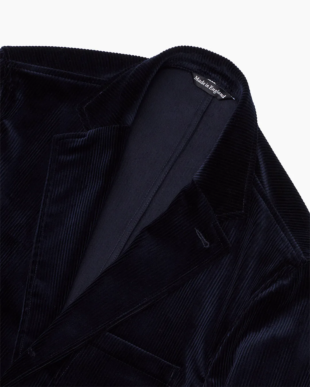 Navy Corduroy Ivy Jacket sold by John Simons product image thumbnail 3