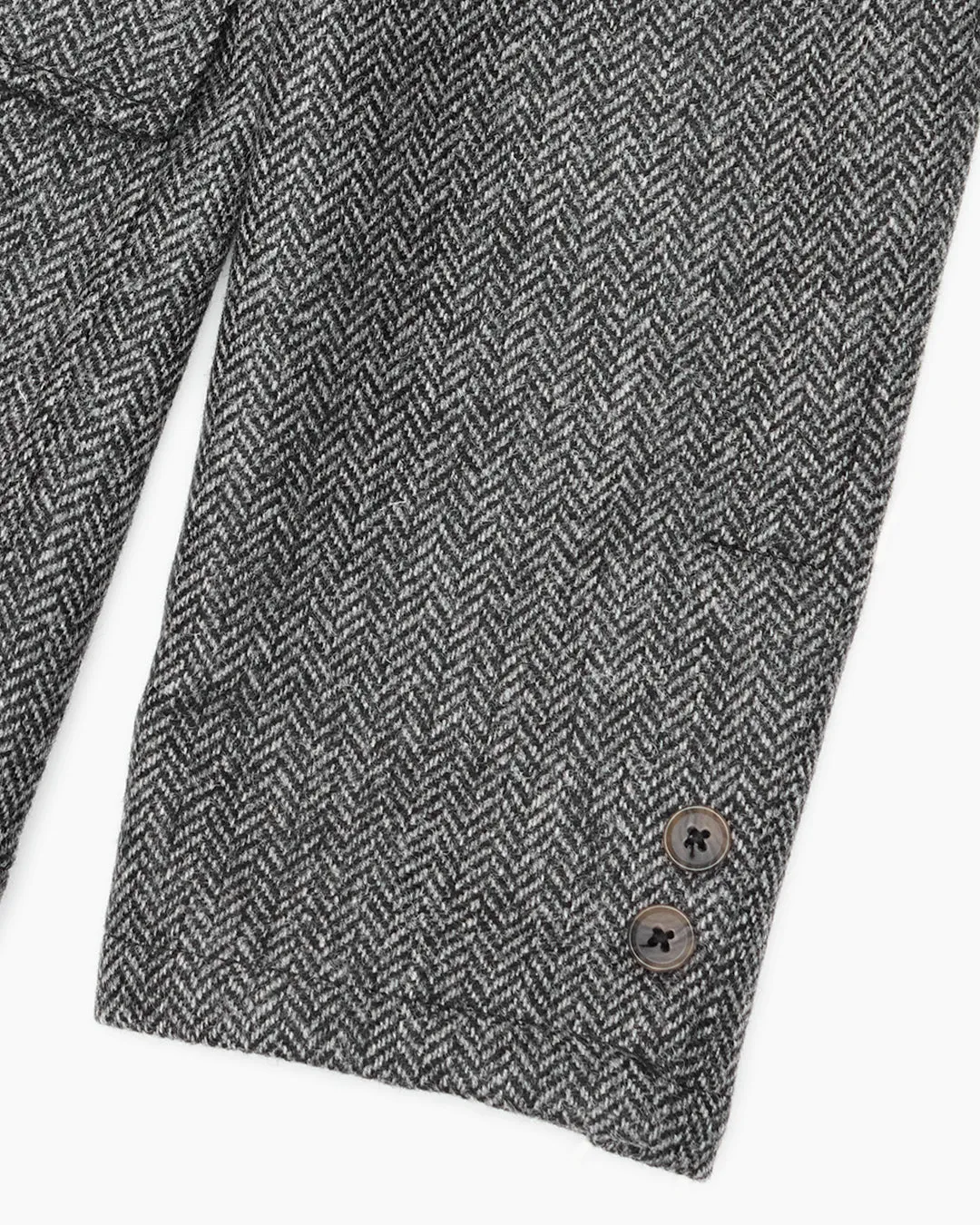 Grey Herringbone Ivy Jacket sold by John Simons product image thumbnail 5