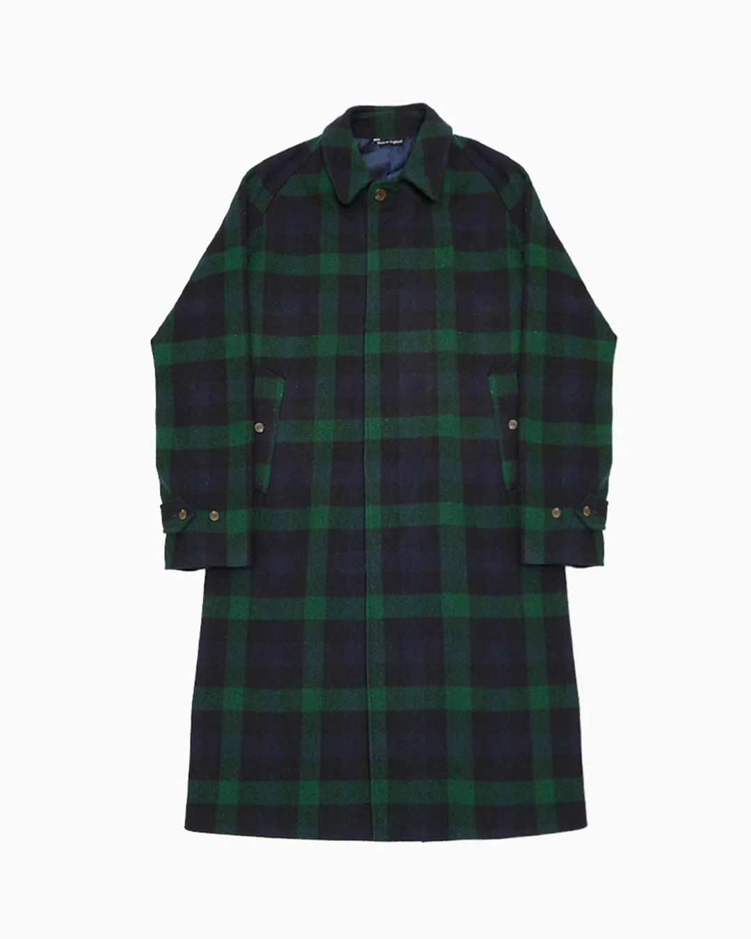 Full Length Blackwatch Tweed Overcoat sold by John Simons