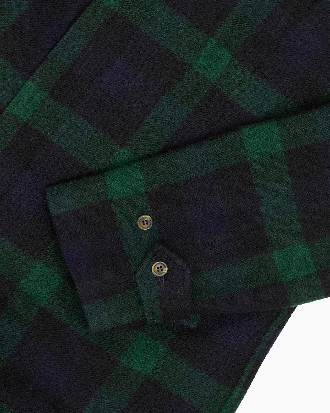 Full Length Blackwatch Tweed Overcoat sold by John Simons product image thumbnail 5