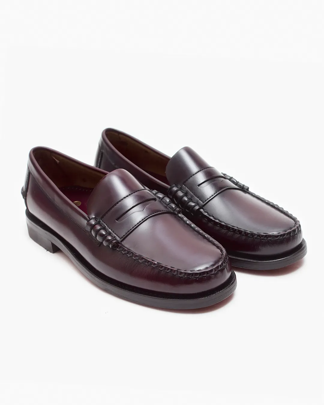 Burgundy Classic Dan Loafer sold by John Simons product image thumbnail 2