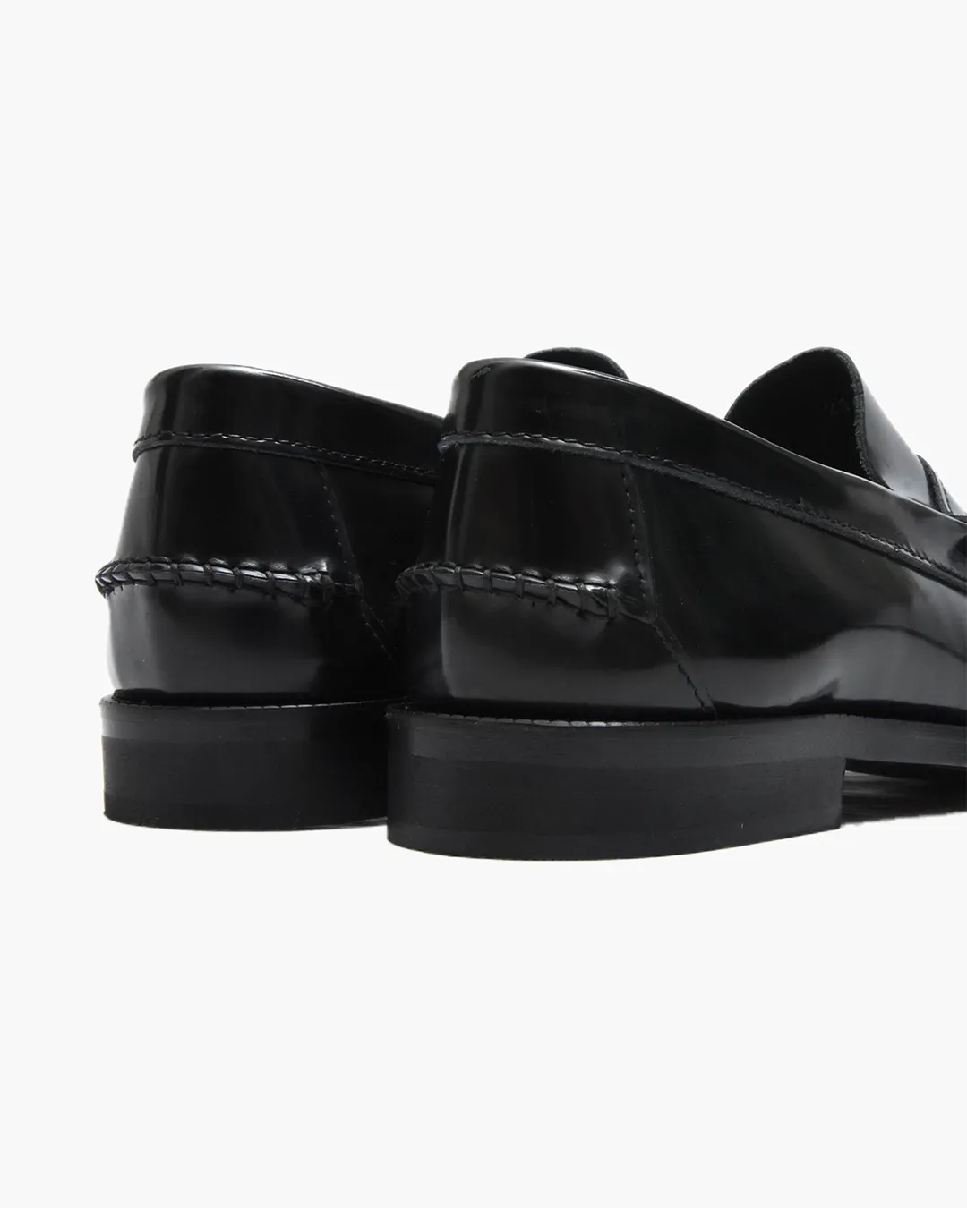 Women's Black College Man Loafers sold by John Simons product image thumbnail 4