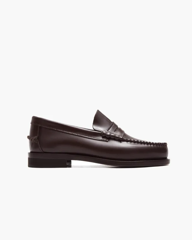 Women's Burgundy College Man Loafers sold by John Simons