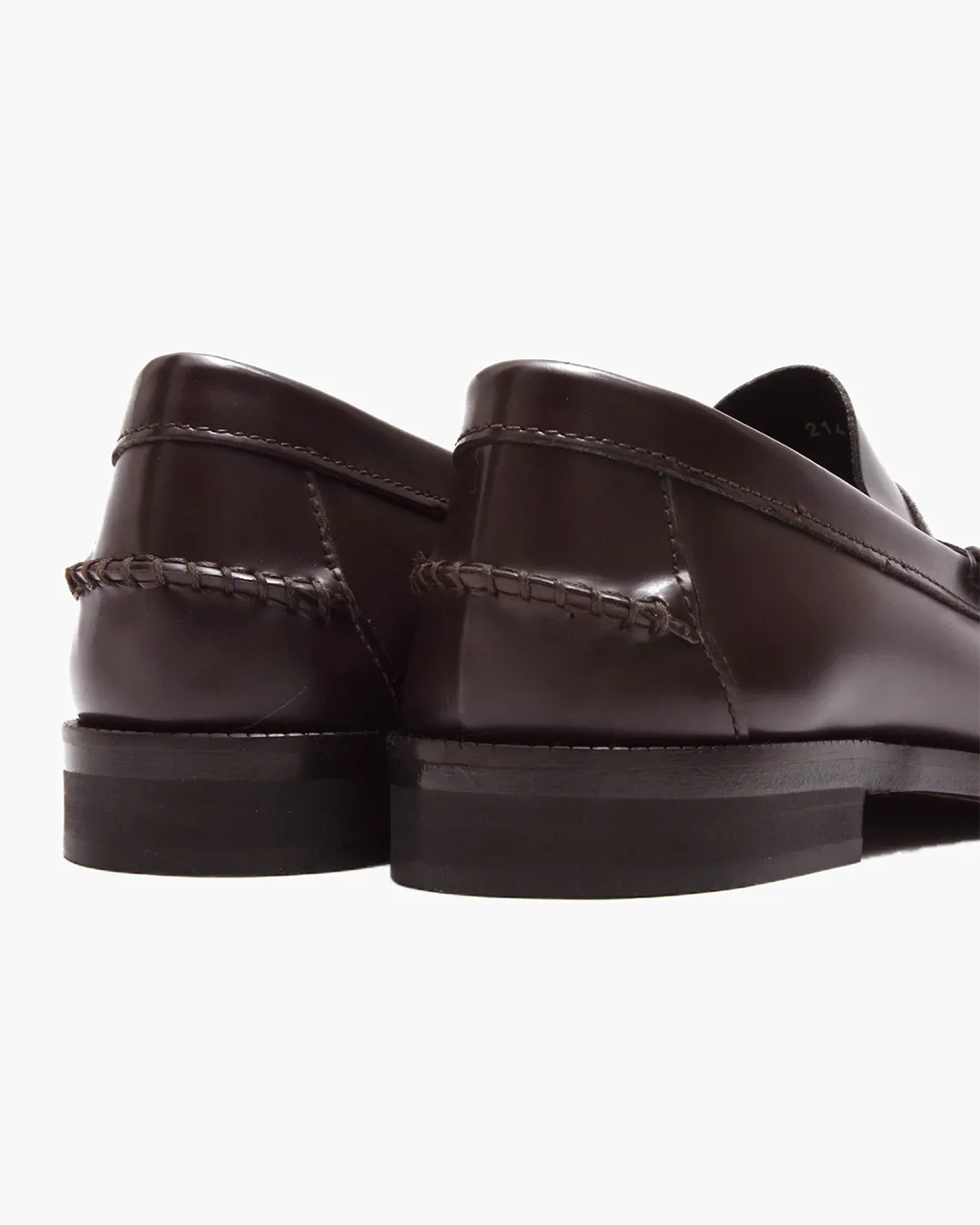 Women's Burgundy College Man Loafers sold by John Simons product image thumbnail 4