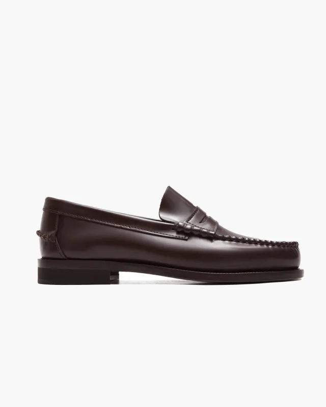 Burgundy College Man Loafers sold by John Simons