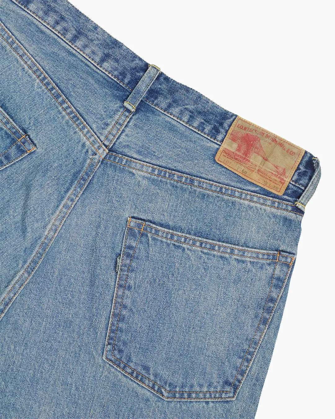 F160 Selvedge Denim Washed Jeans sold by John Simons product image thumbnail 2