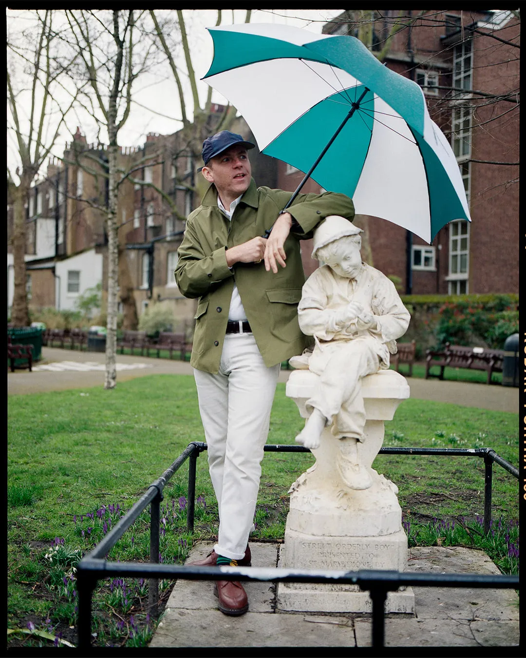 Ivory Bedford Cords sold by John Simons product image thumbnail 2