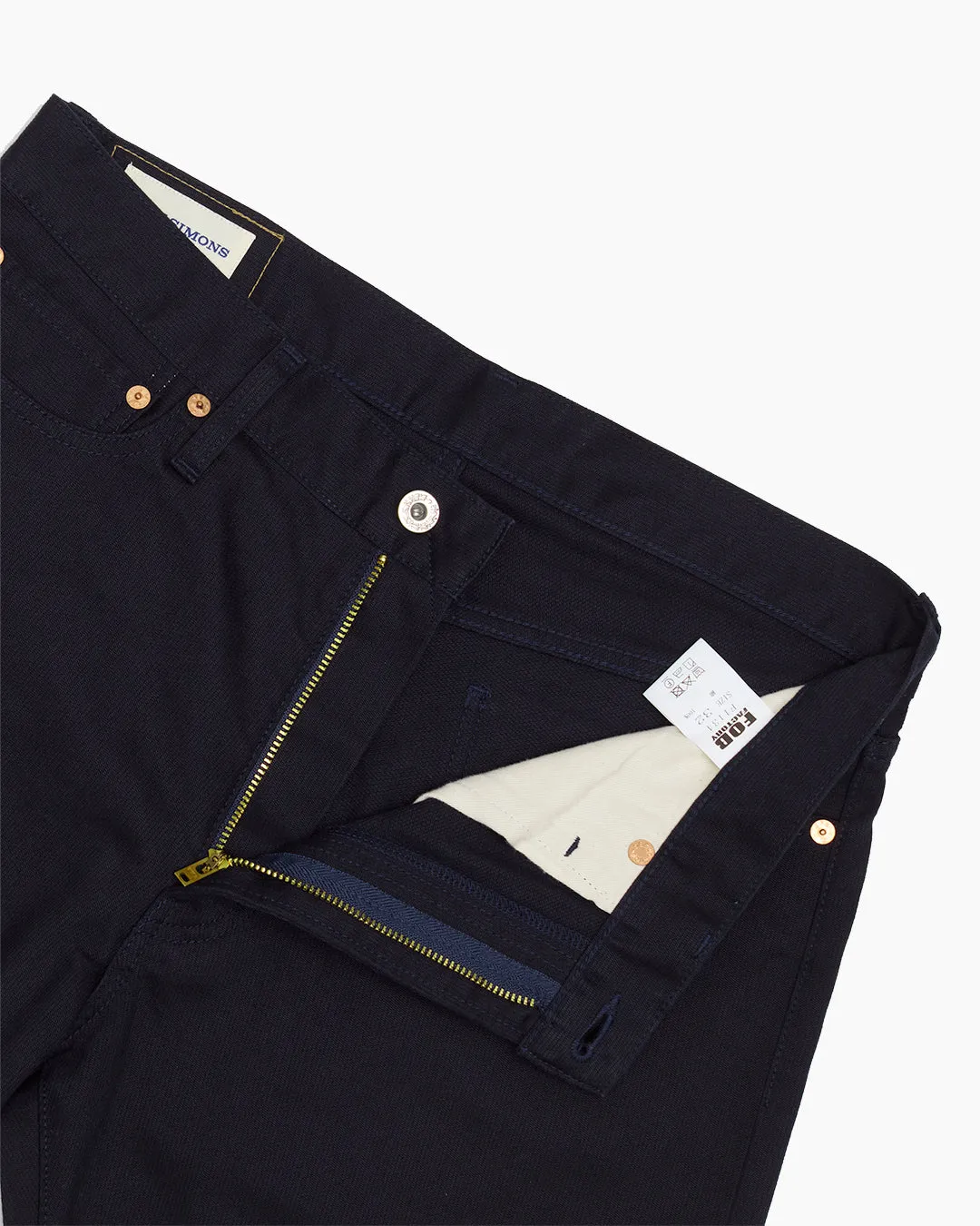 Navy Bedford Cords sold by John Simons product image thumbnail 5