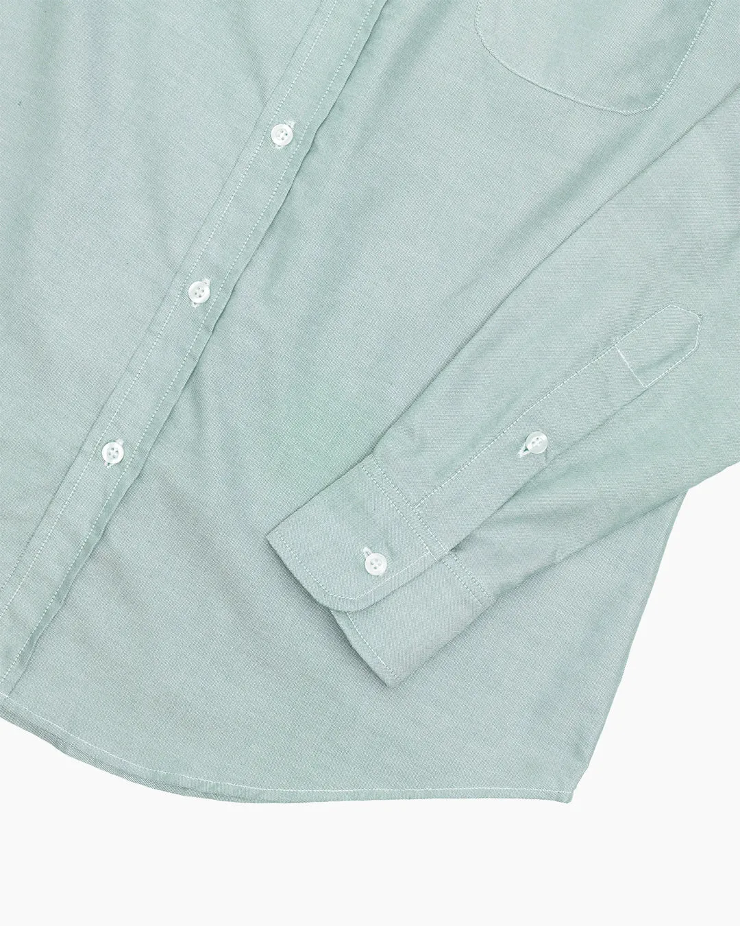Dr. Jackle Green Ivy Oxford Shirt sold by John Simons product image thumbnail 3