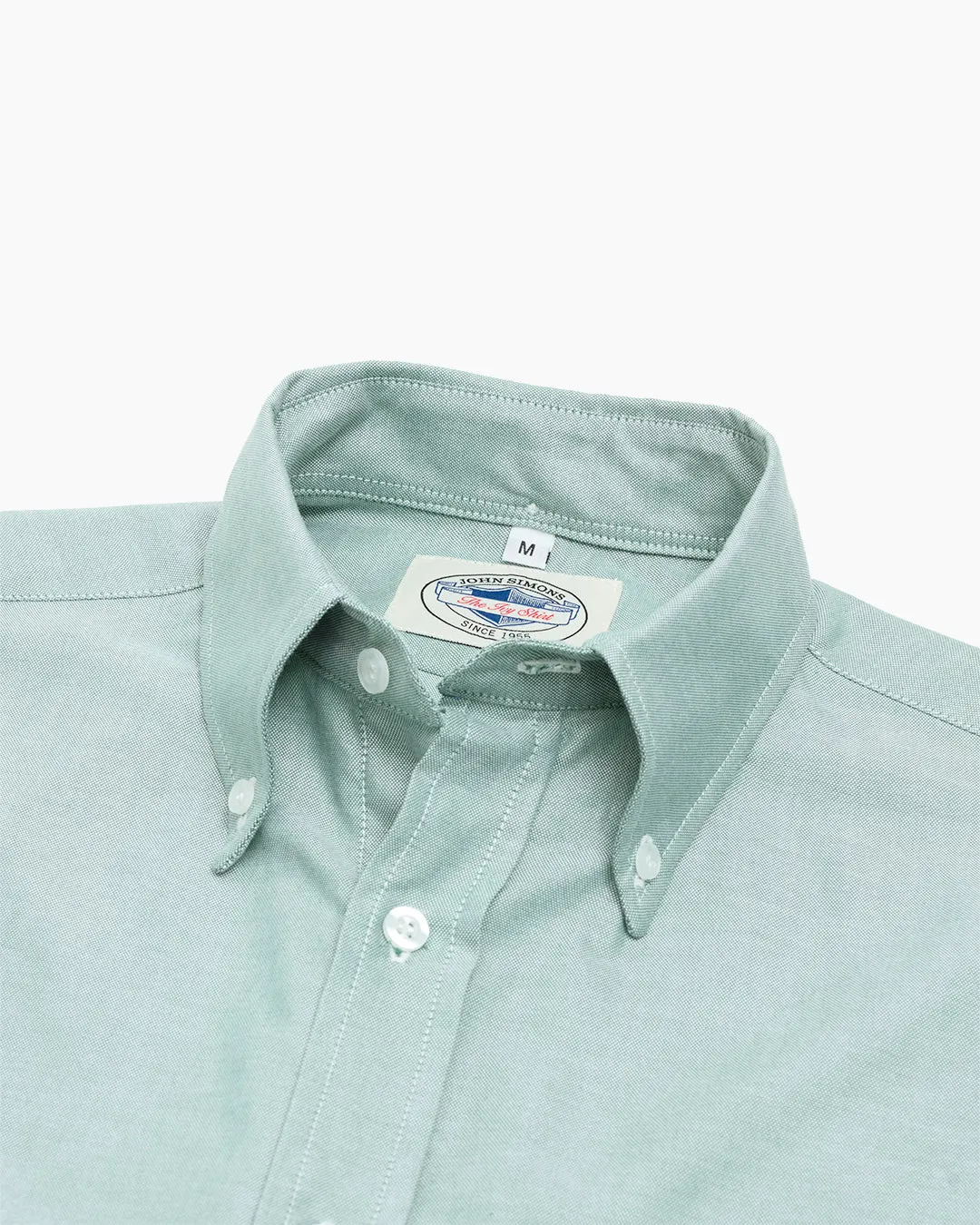 Dr. Jackle Green Ivy Oxford Shirt sold by John Simons product image thumbnail 2