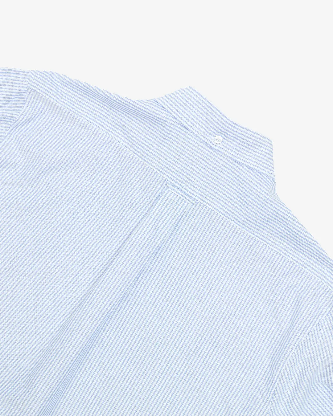Blue & White University Stripe Ivy Oxford Shirt sold by John Simons product image thumbnail 4