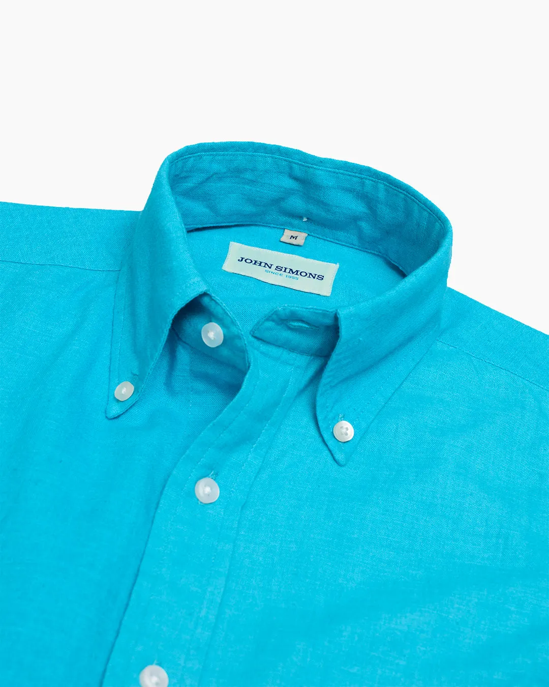 Blue Handwoven Shirt sold by John Simons product image thumbnail 2