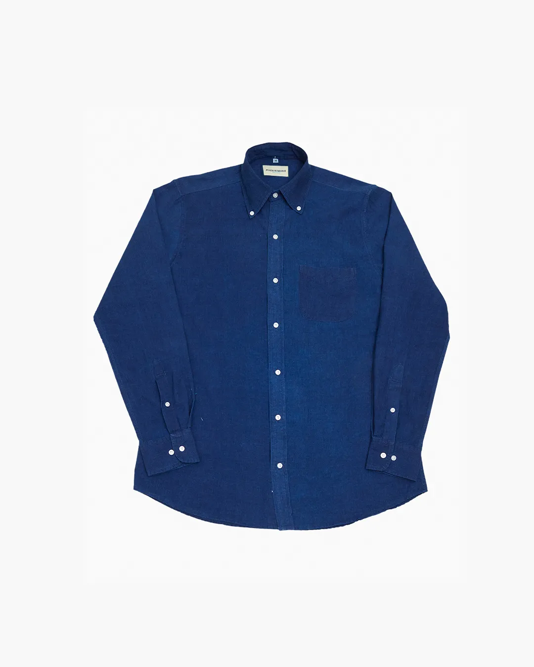 Indigo Handwoven Shirt sold by John Simons